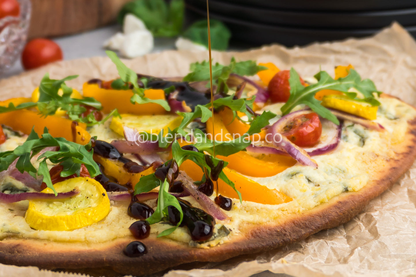 Goat Cheese Flatbreads