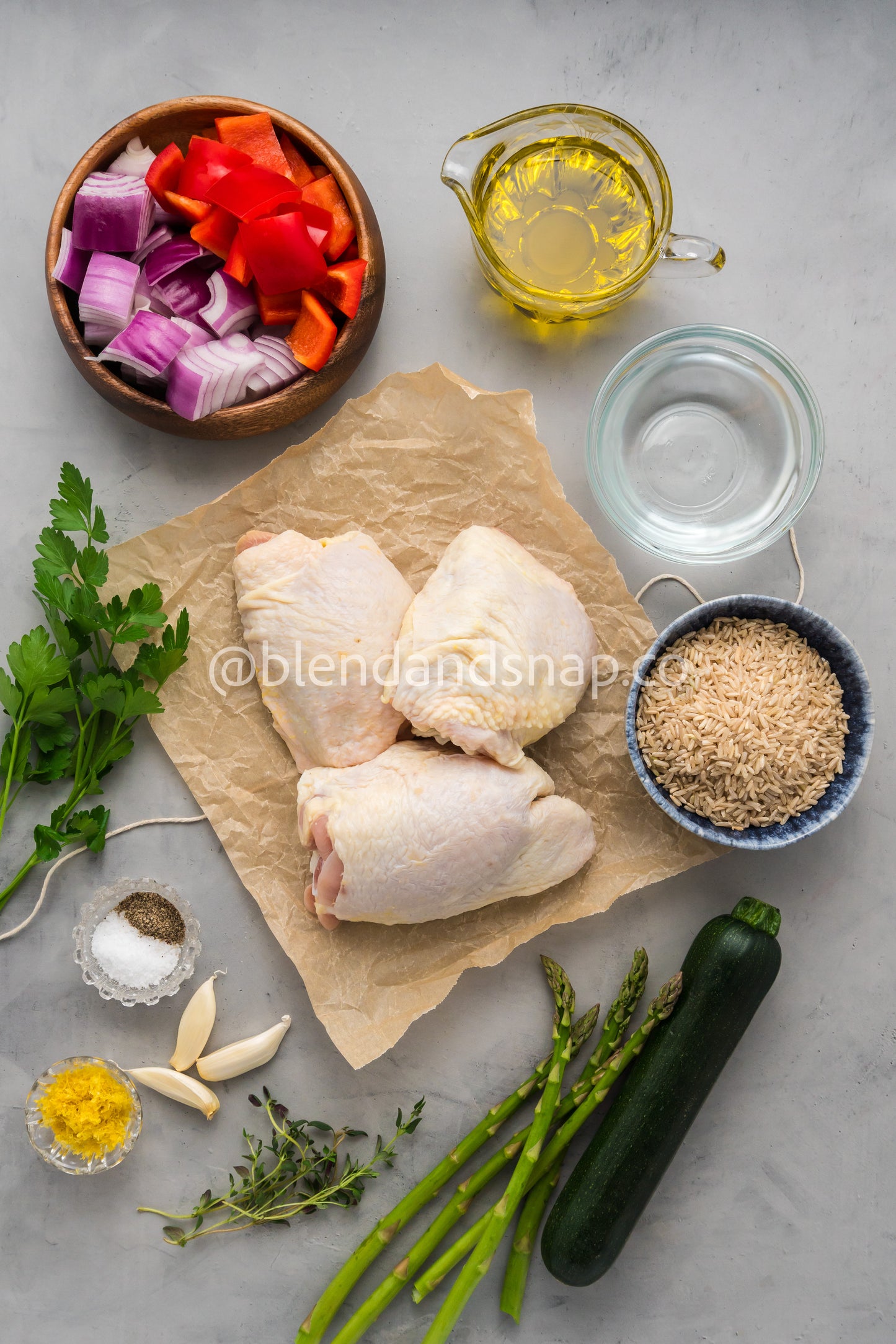 Chicken and Veggies Sheet Pan