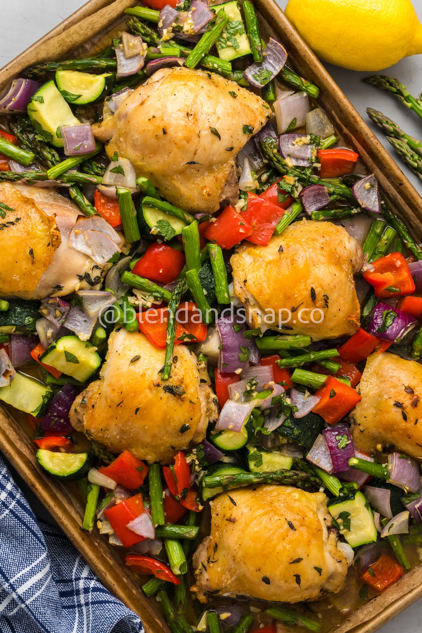 Chicken and Veggies Sheet Pan