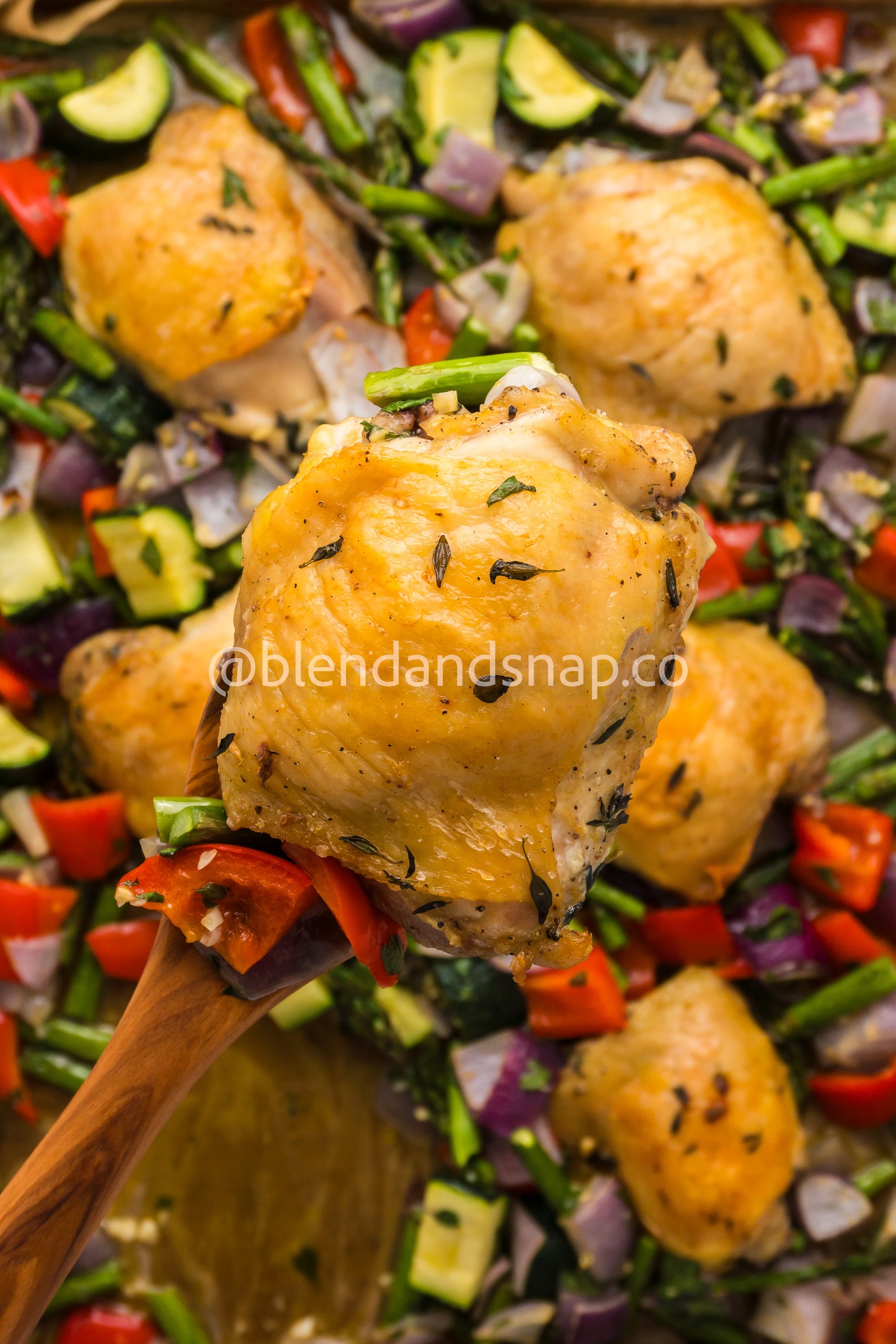 Chicken and Veggies Sheet Pan