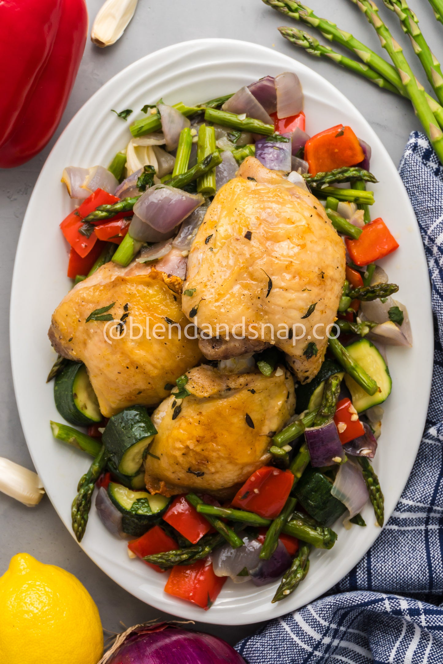 Chicken and Veggies Sheet Pan