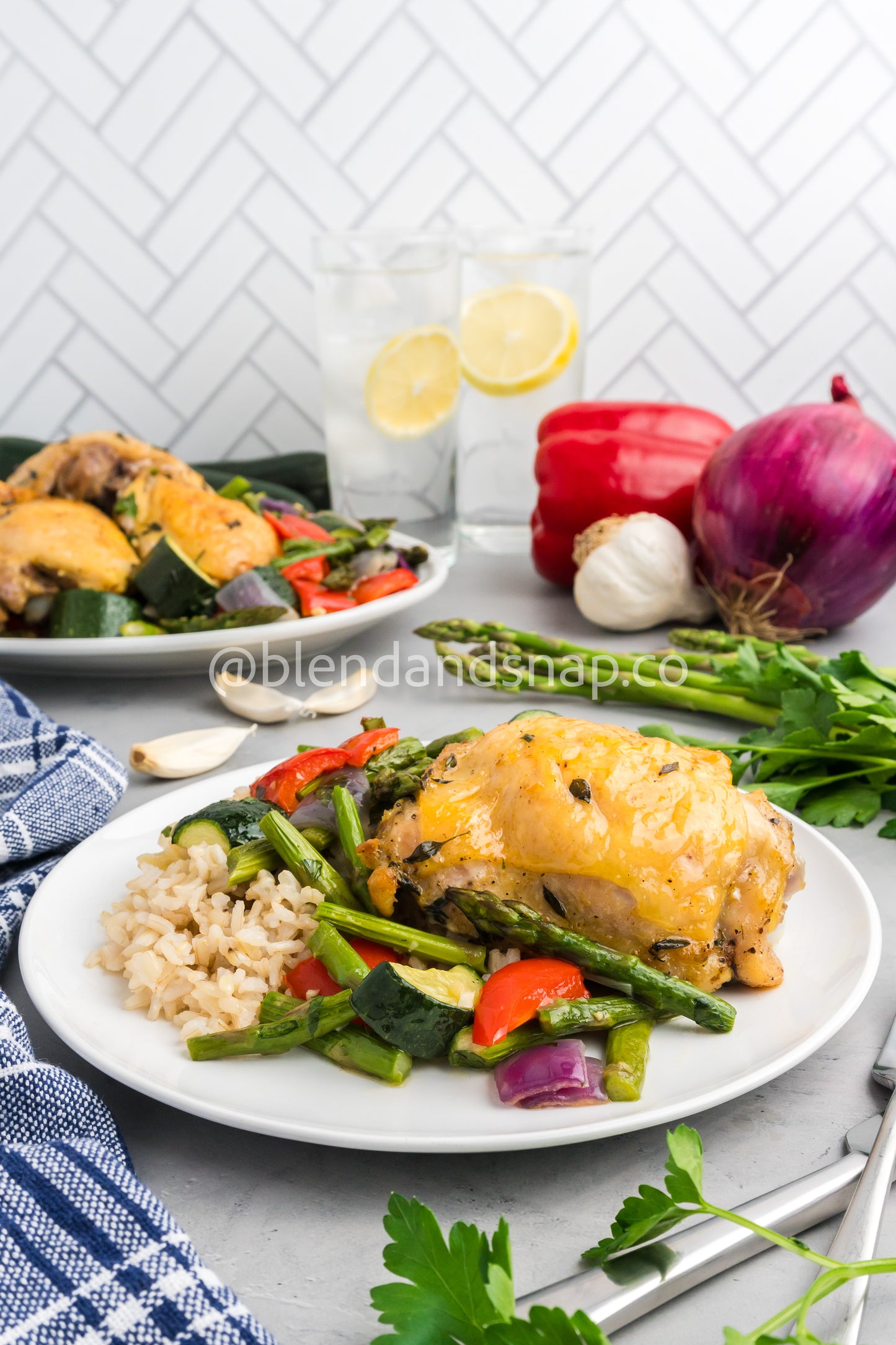 Chicken and Veggies Sheet Pan