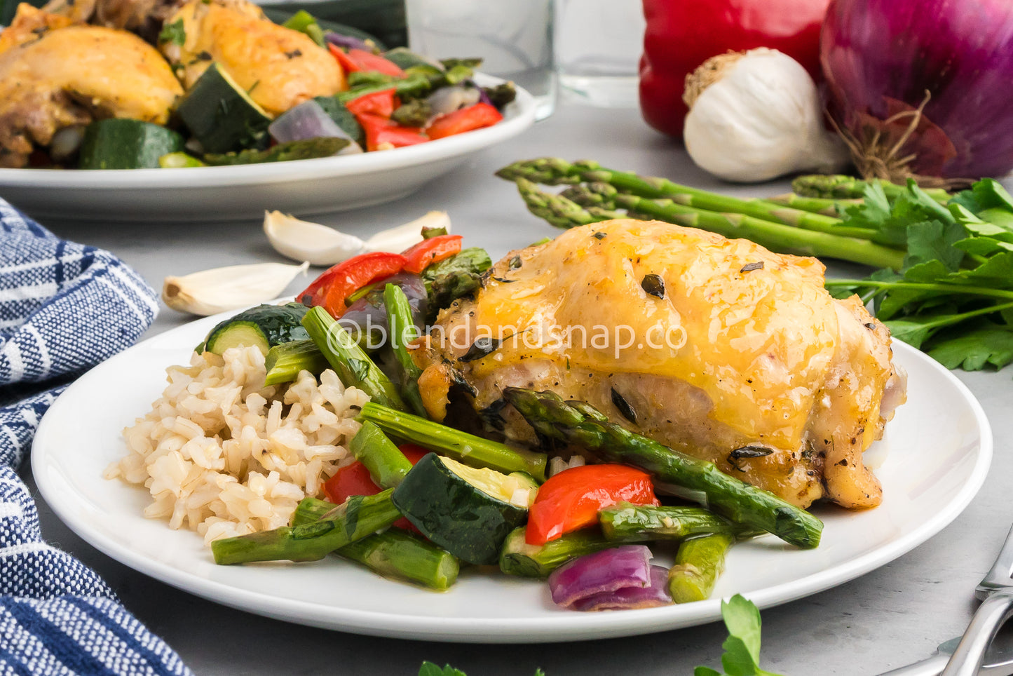 Chicken and Veggies Sheet Pan