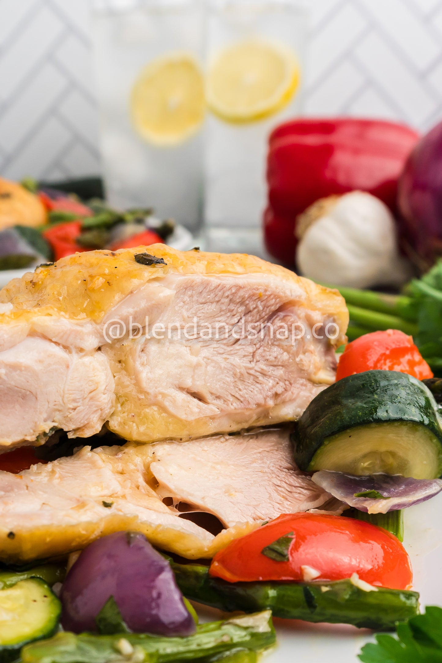 Chicken and Veggies Sheet Pan