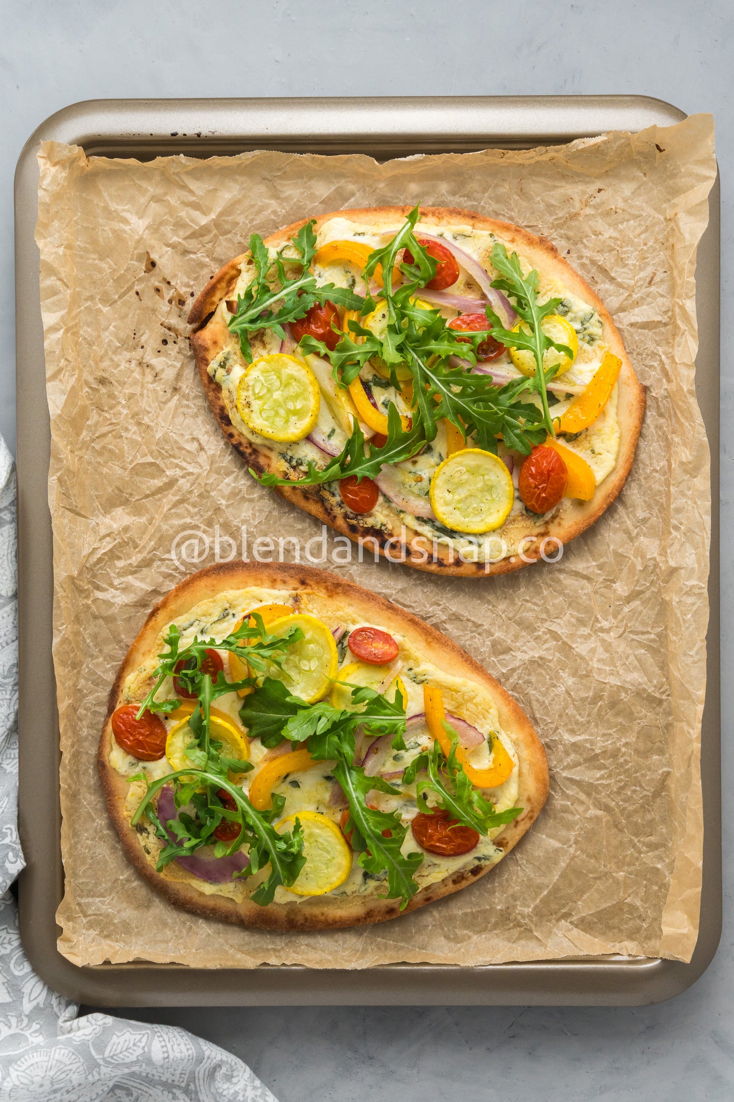 Goat Cheese Flatbreads