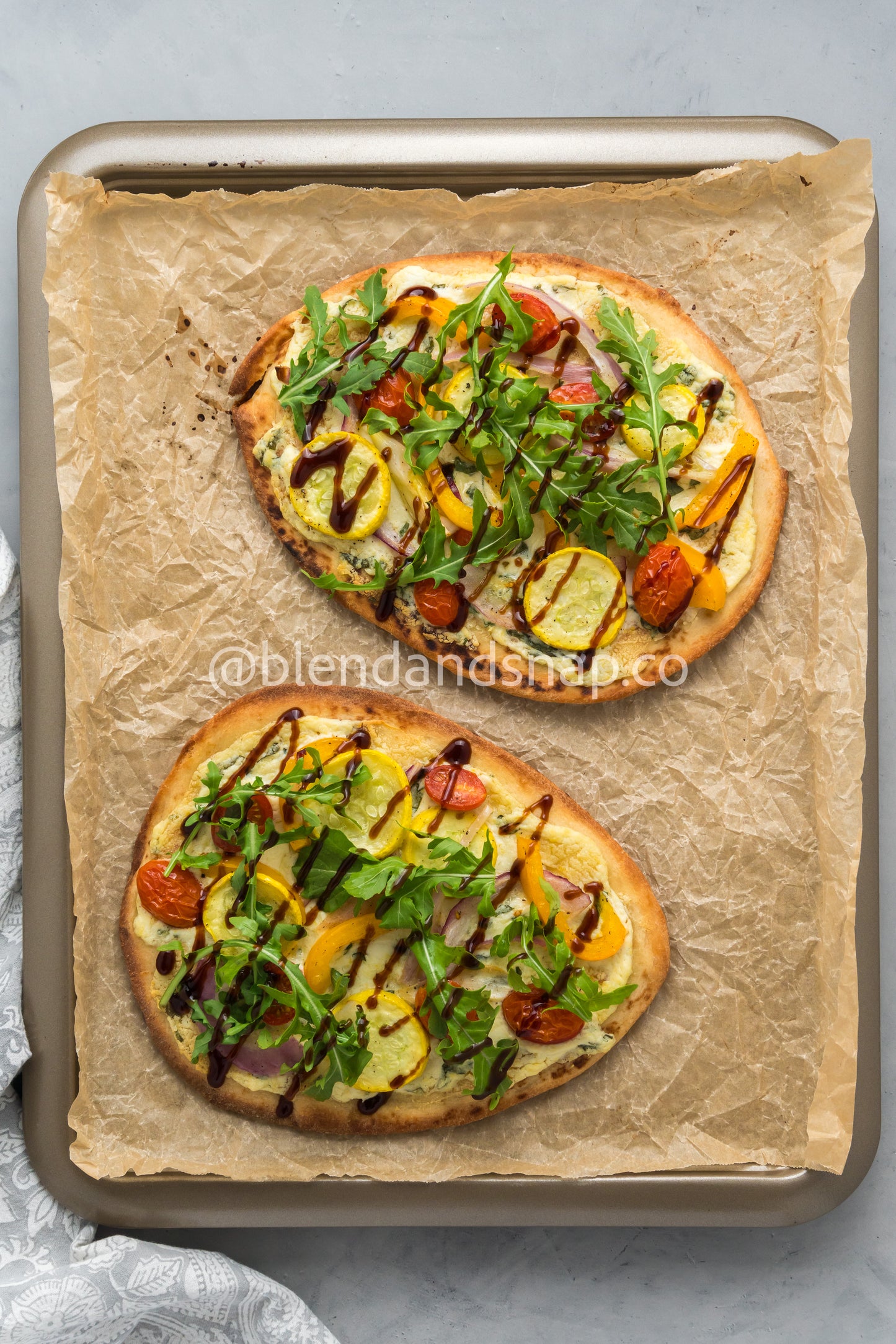 Goat Cheese Flatbreads