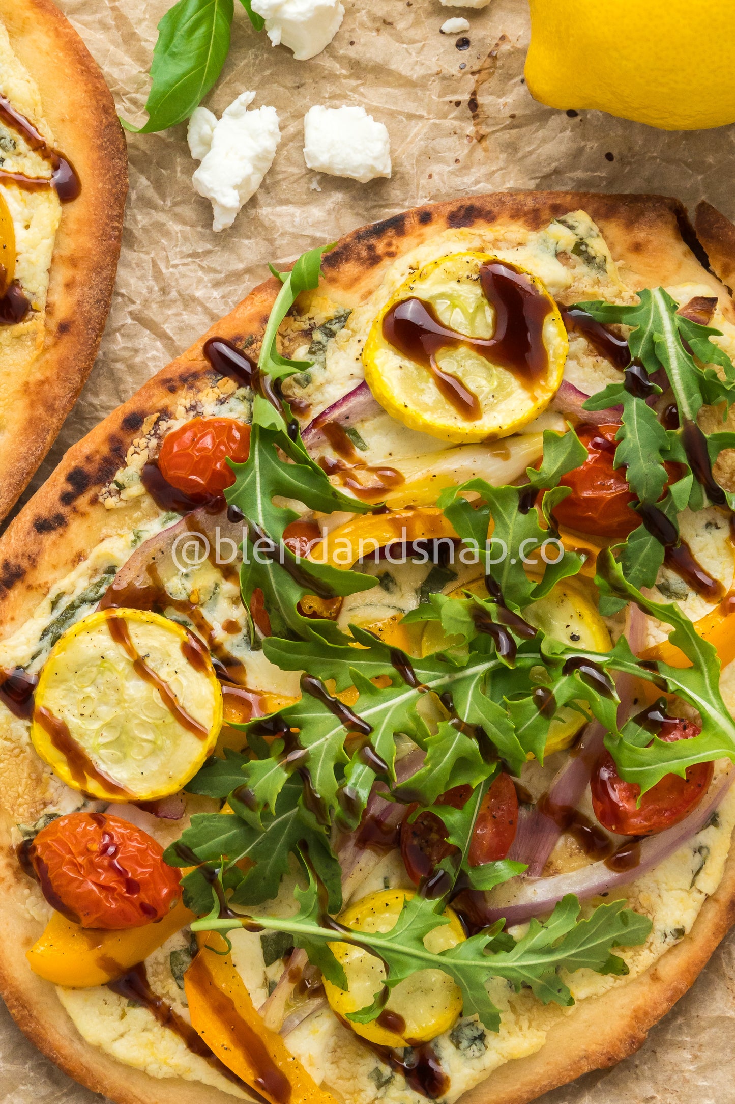 Goat Cheese Flatbreads