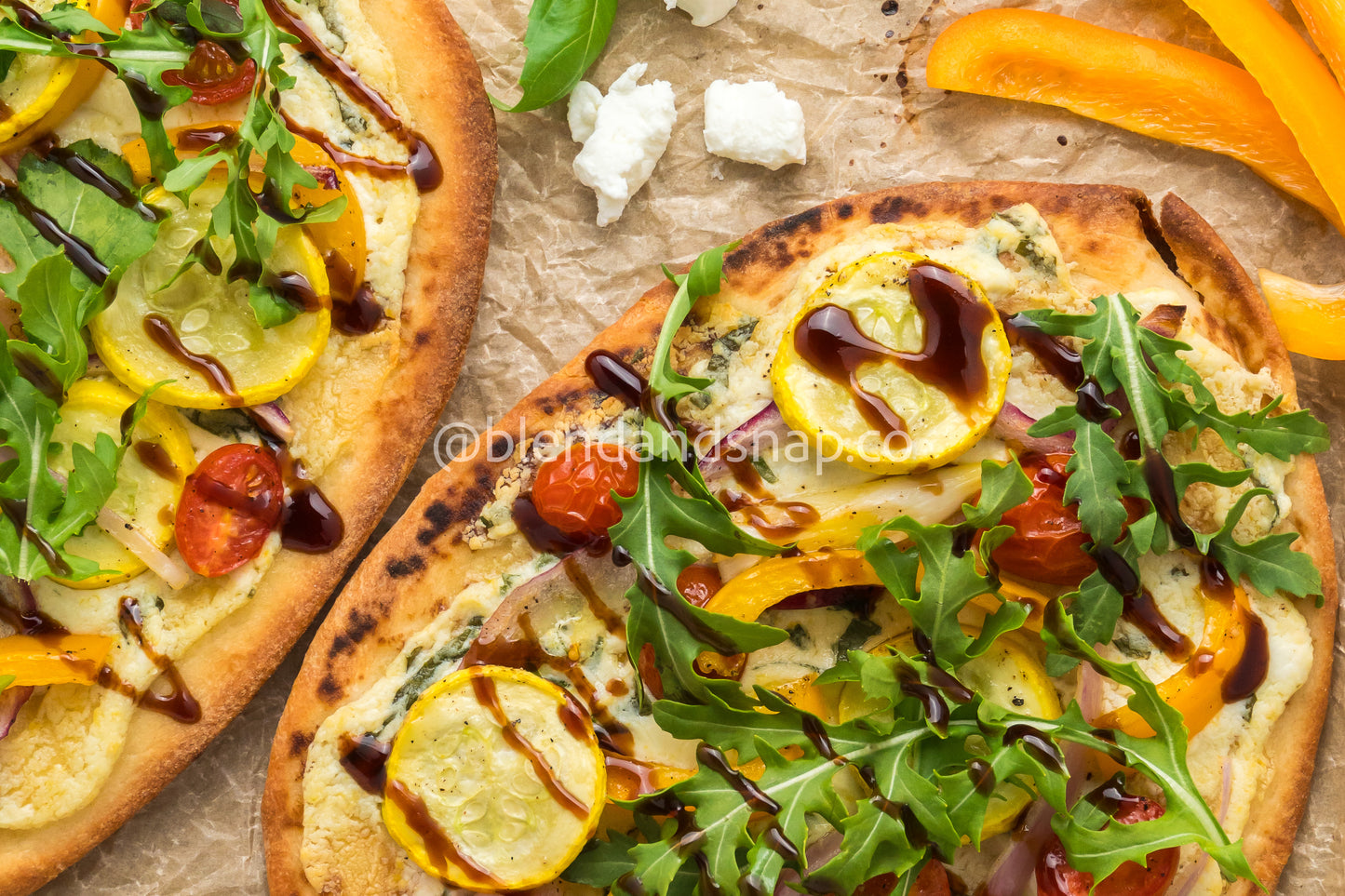 Goat Cheese Flatbreads