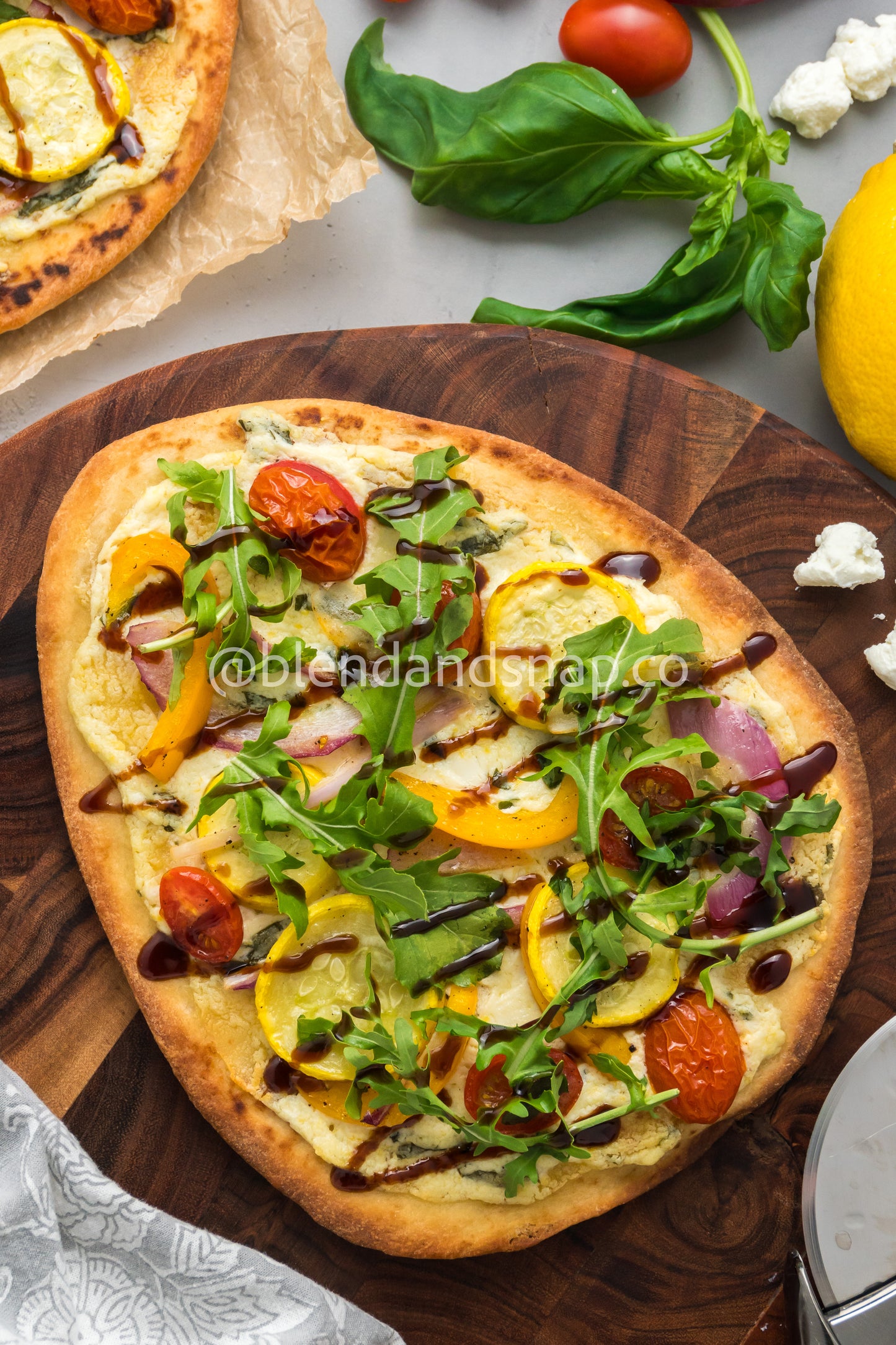 Goat Cheese Flatbreads