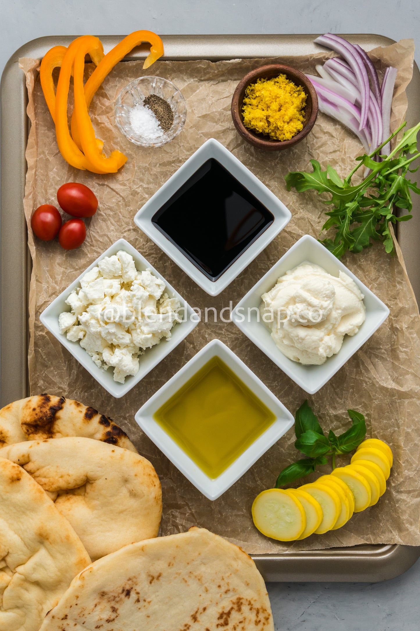Goat Cheese Flatbreads