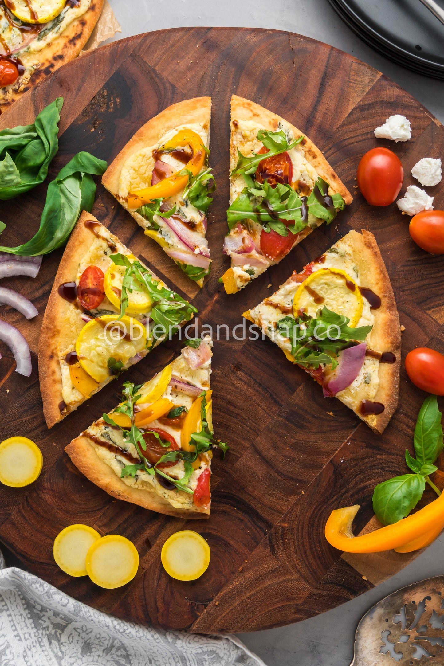 Goat Cheese Flatbreads