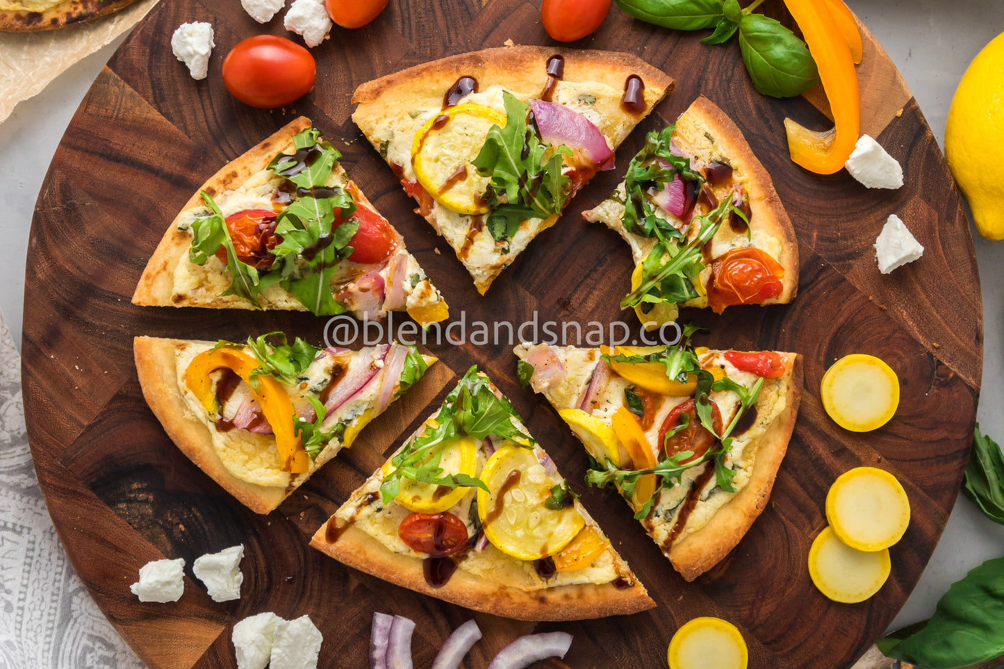 Goat Cheese Flatbreads