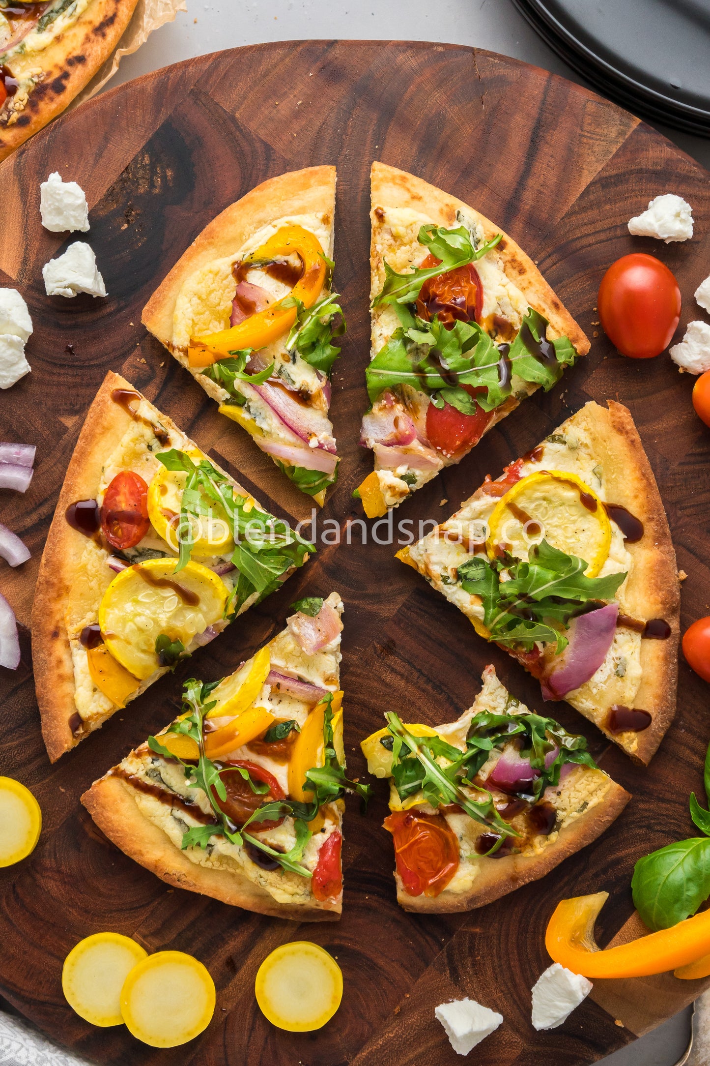 Goat Cheese Flatbreads