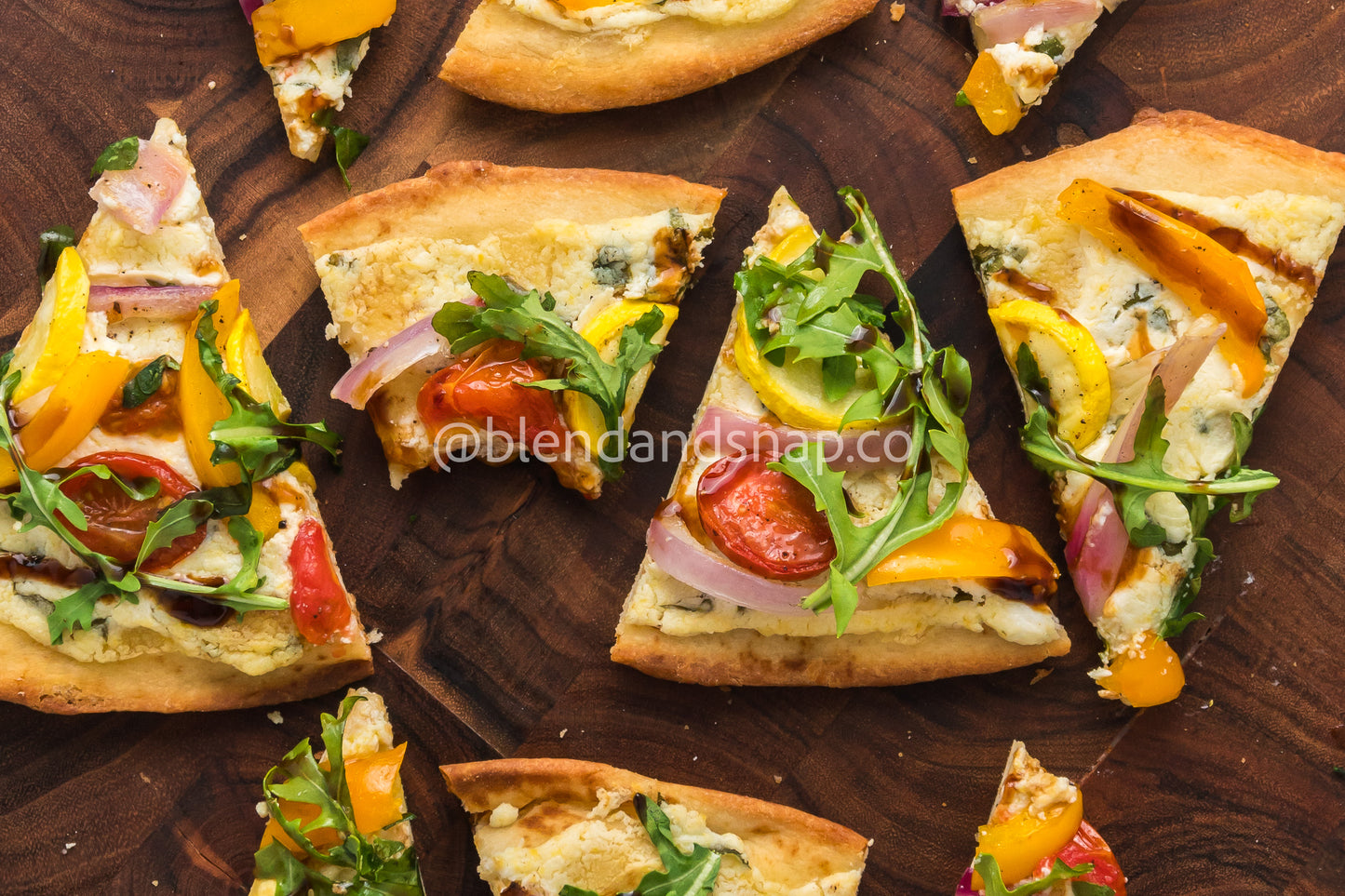 Goat Cheese Flatbreads