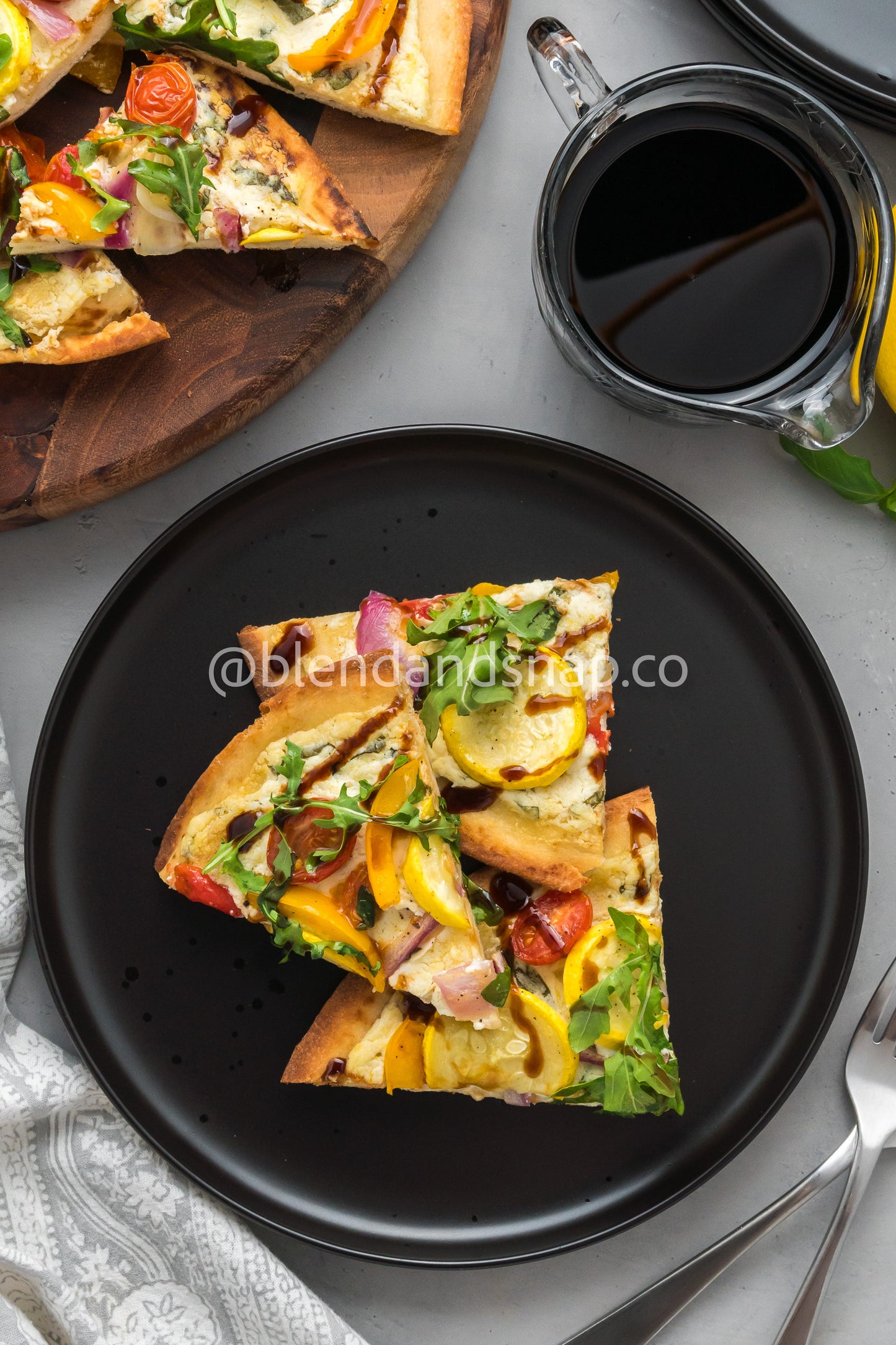 Goat Cheese Flatbreads