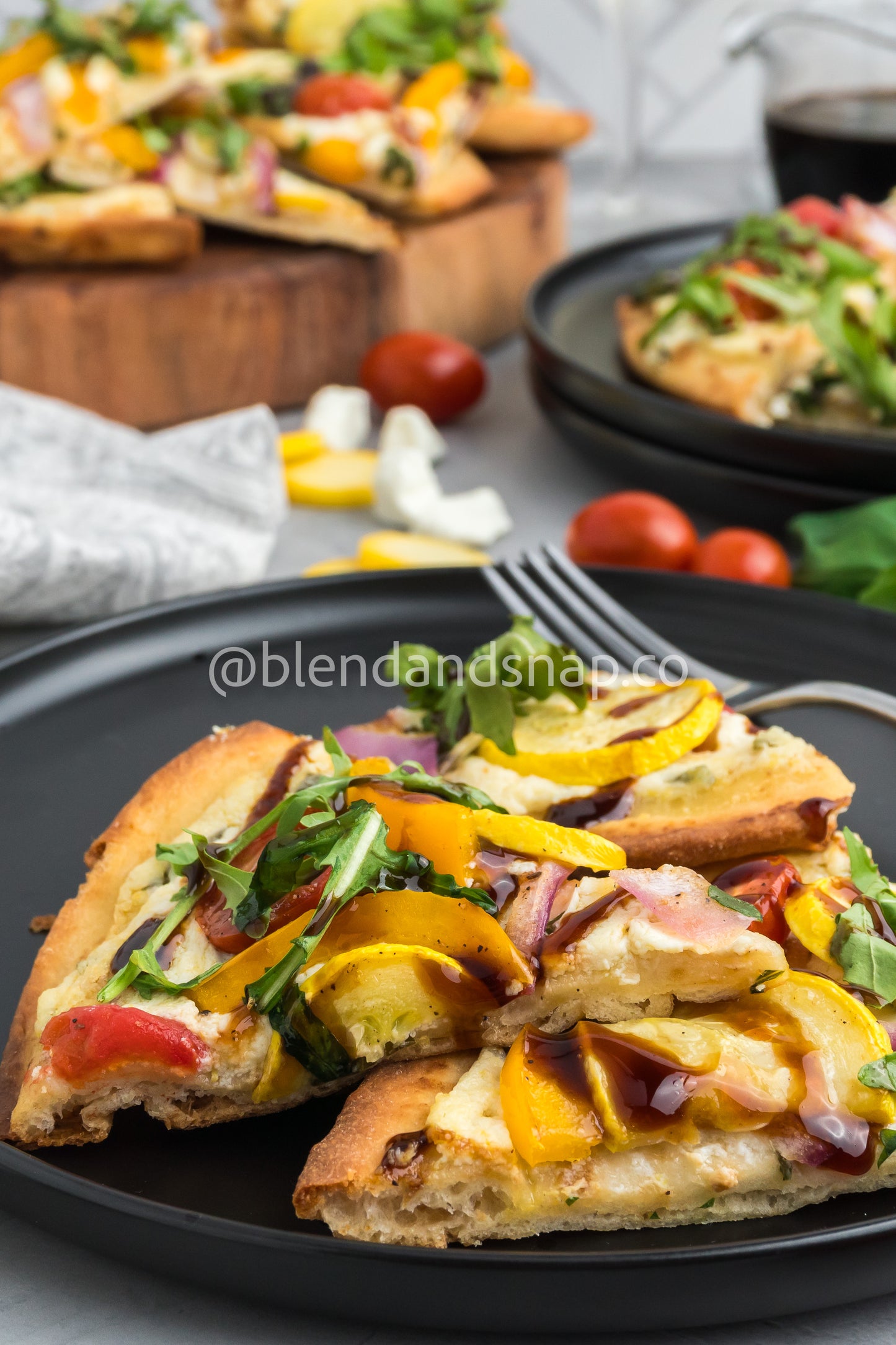 Goat Cheese Flatbreads