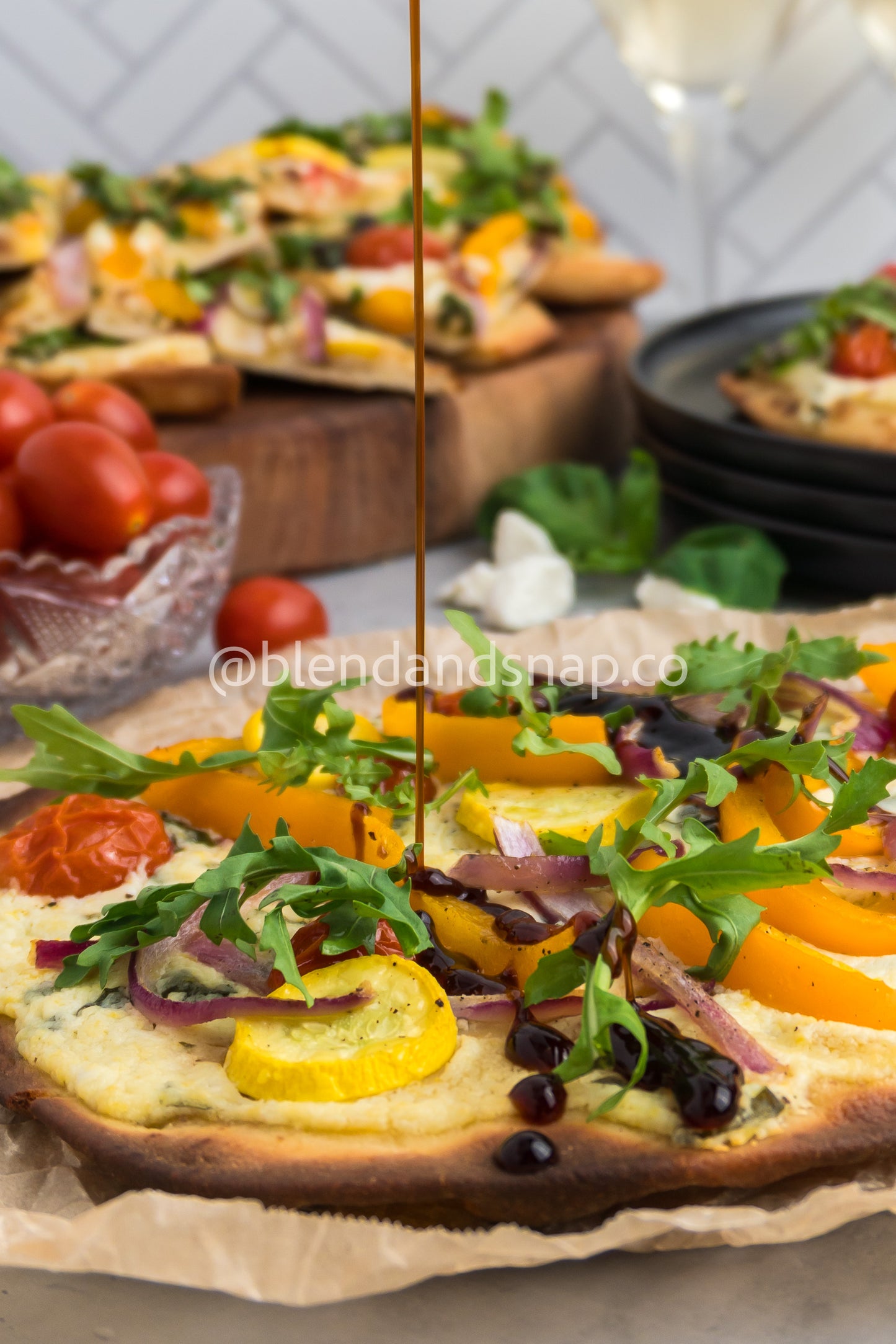 Goat Cheese Flatbreads