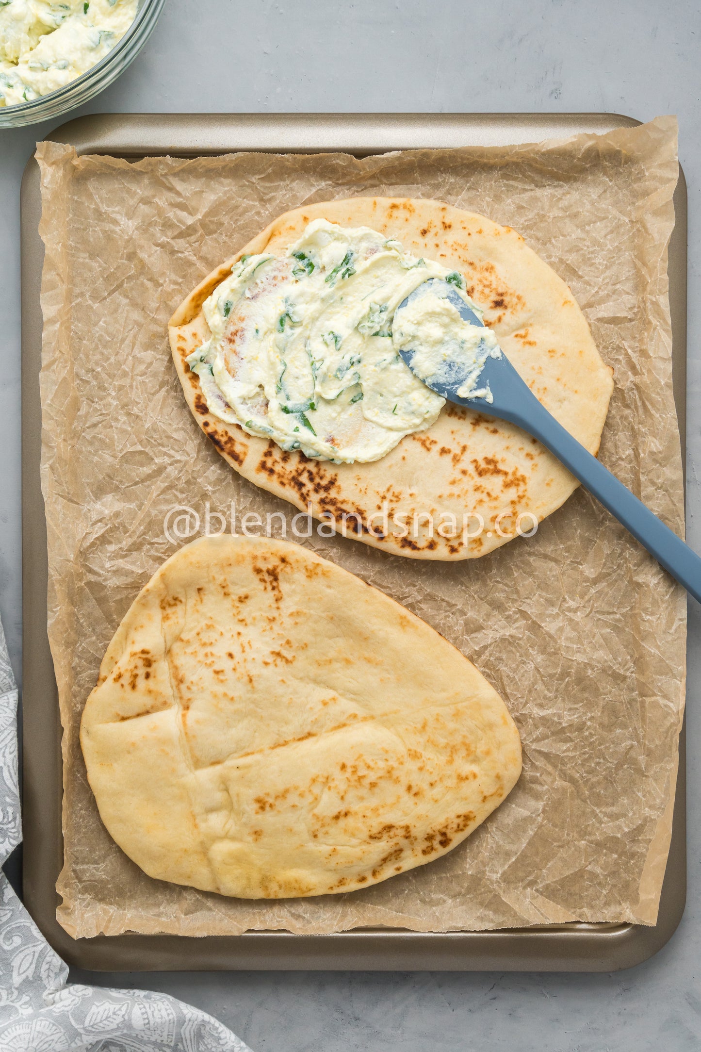 Goat Cheese Flatbreads
