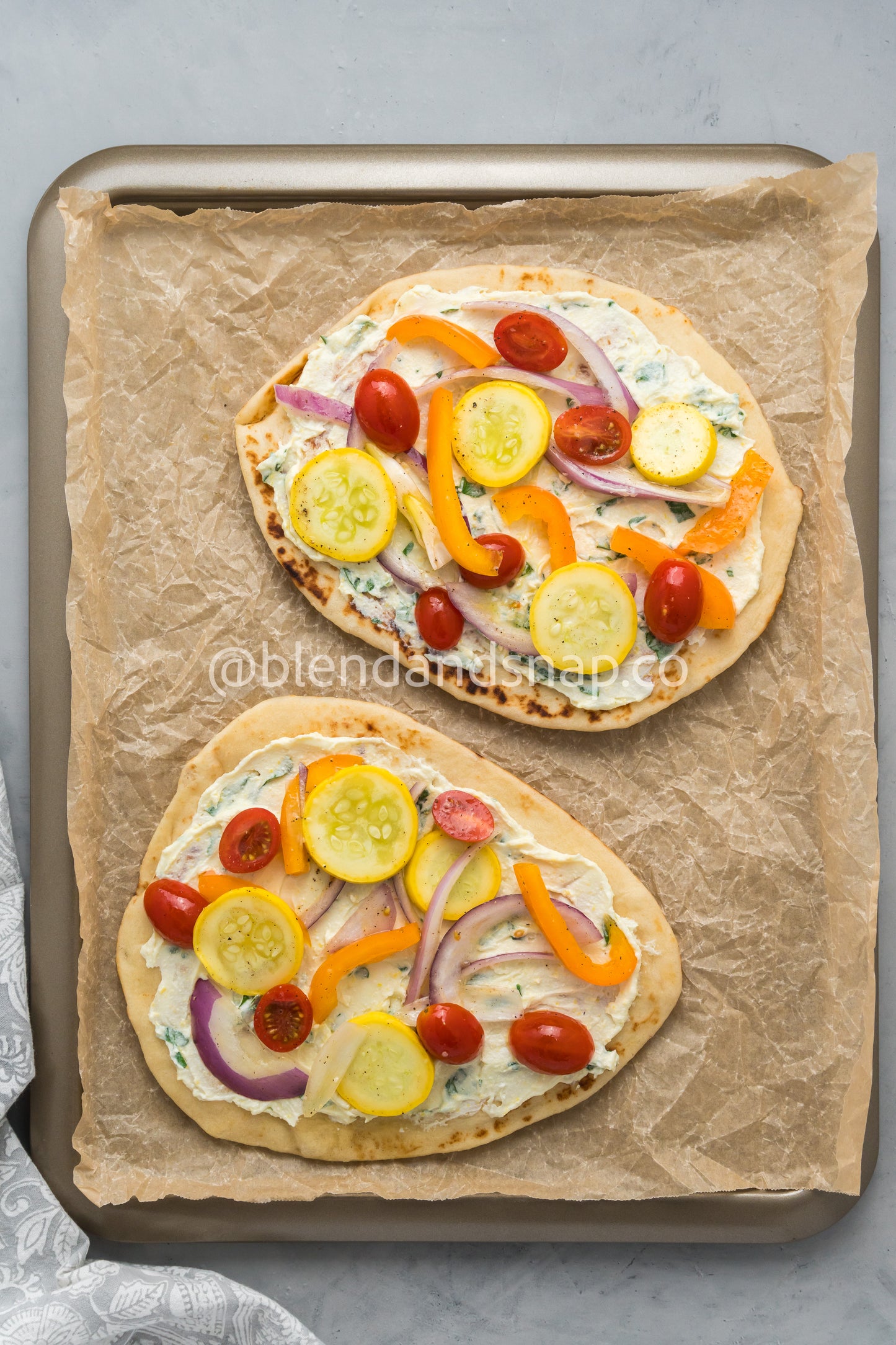 Goat Cheese Flatbreads