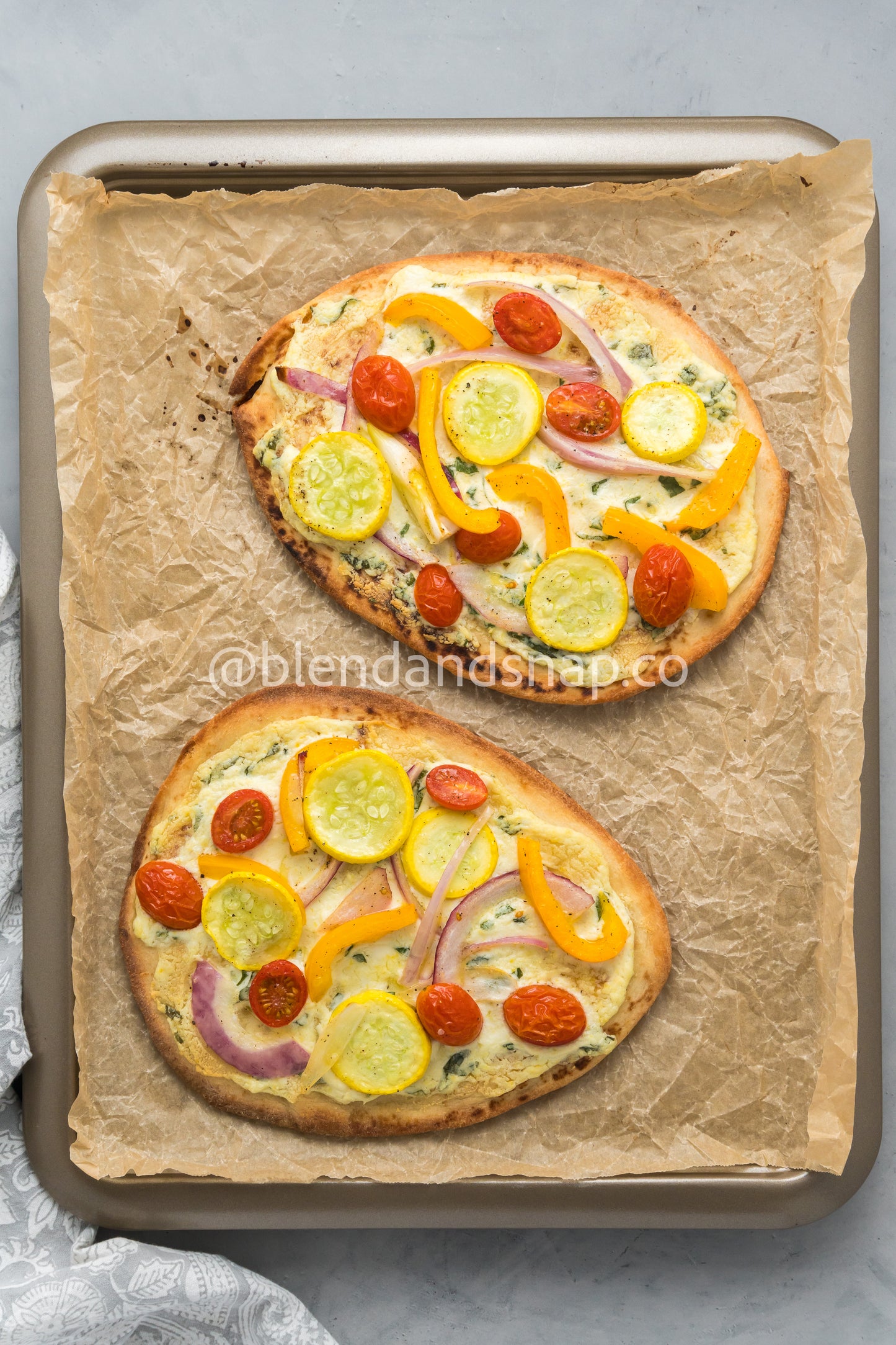 Goat Cheese Flatbreads