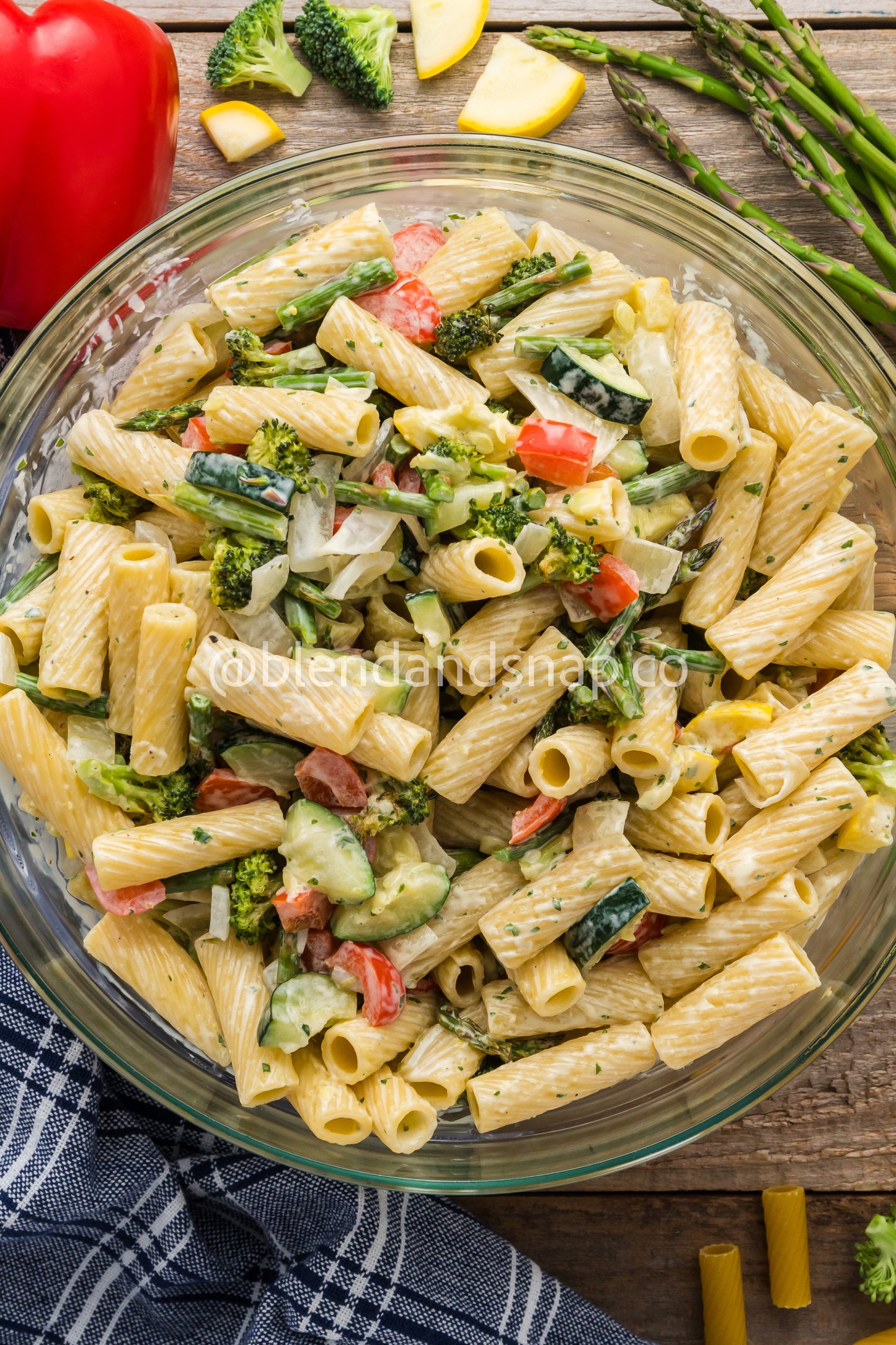 Roasted Vegetable Pasta Salad