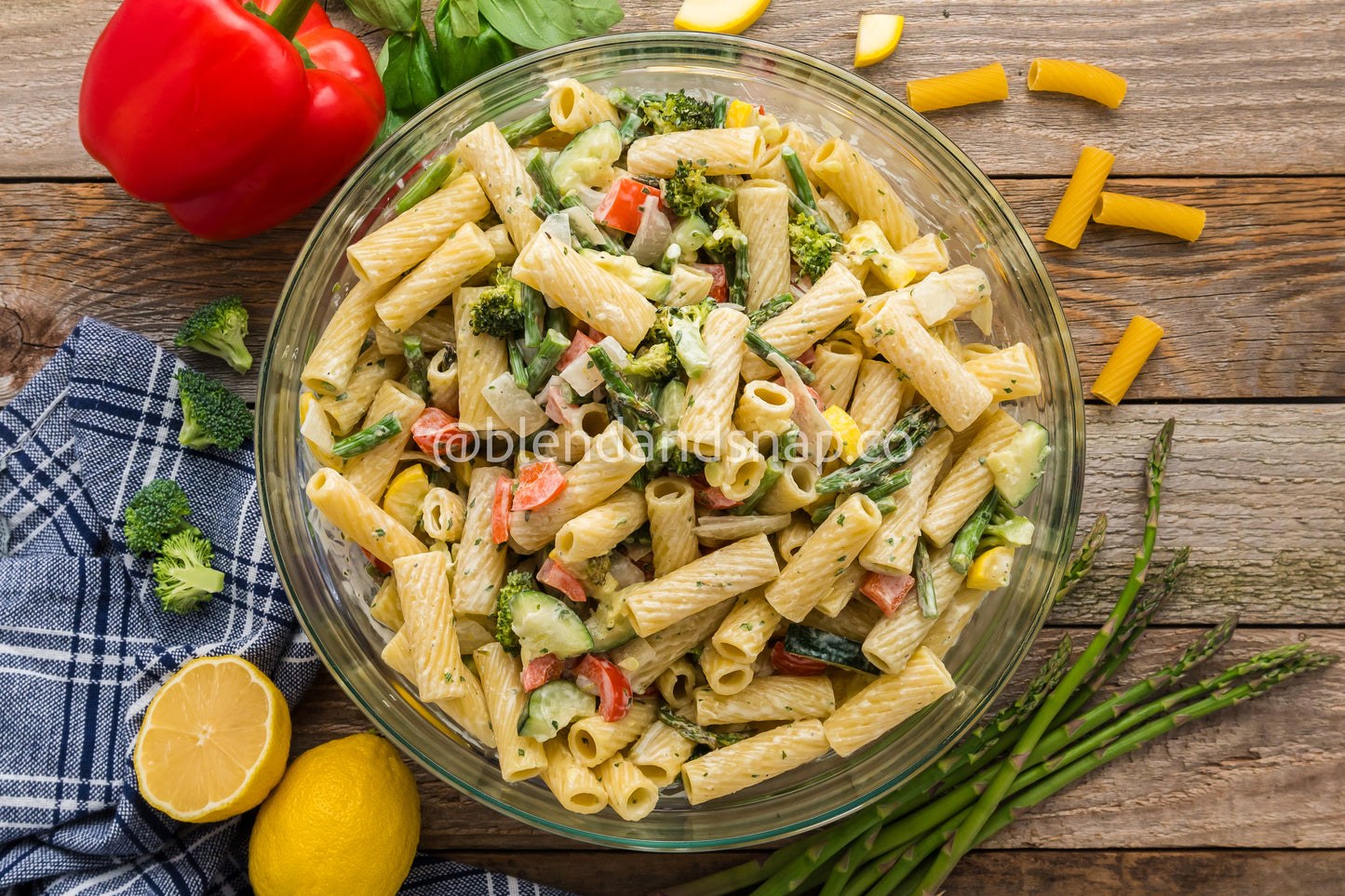 Roasted Vegetable Pasta Salad