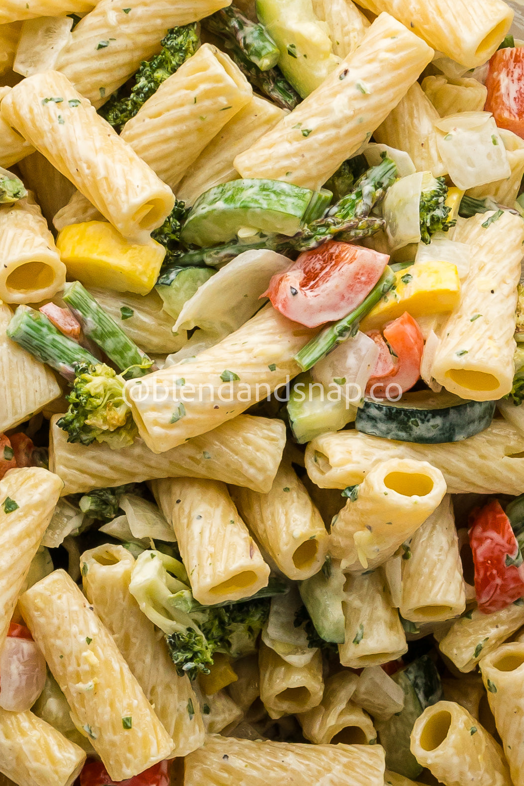 Roasted Vegetable Pasta Salad
