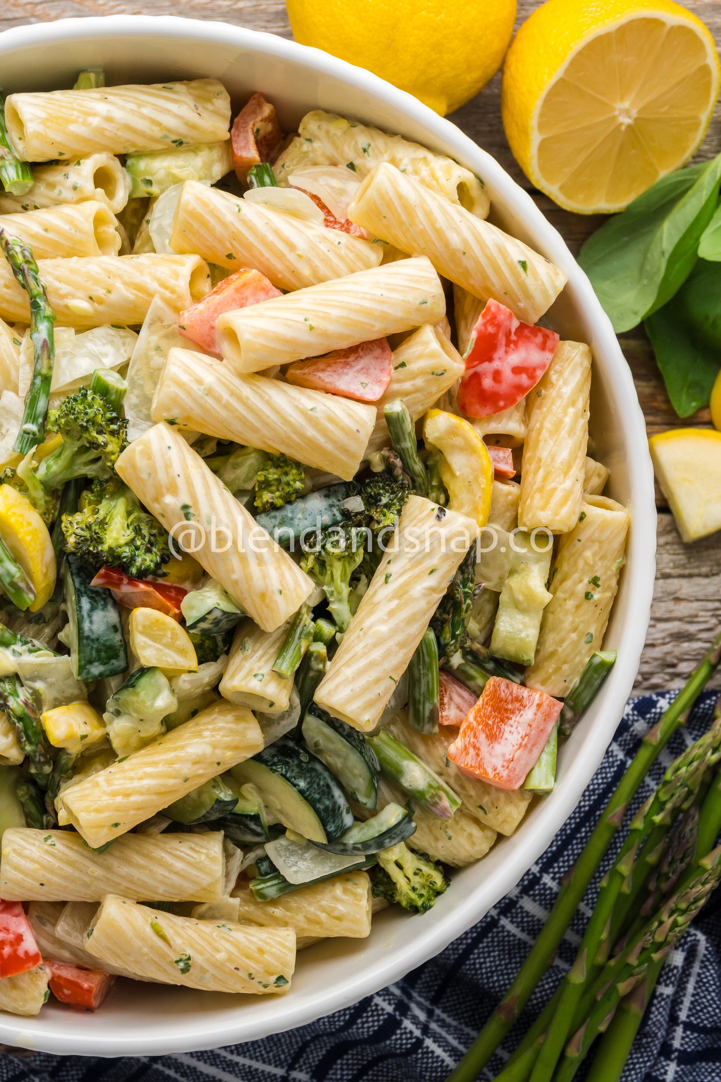 Roasted Vegetable Pasta Salad