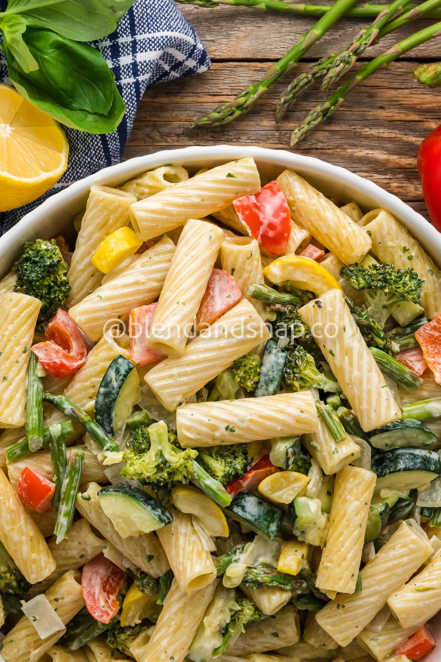 Roasted Vegetable Pasta Salad