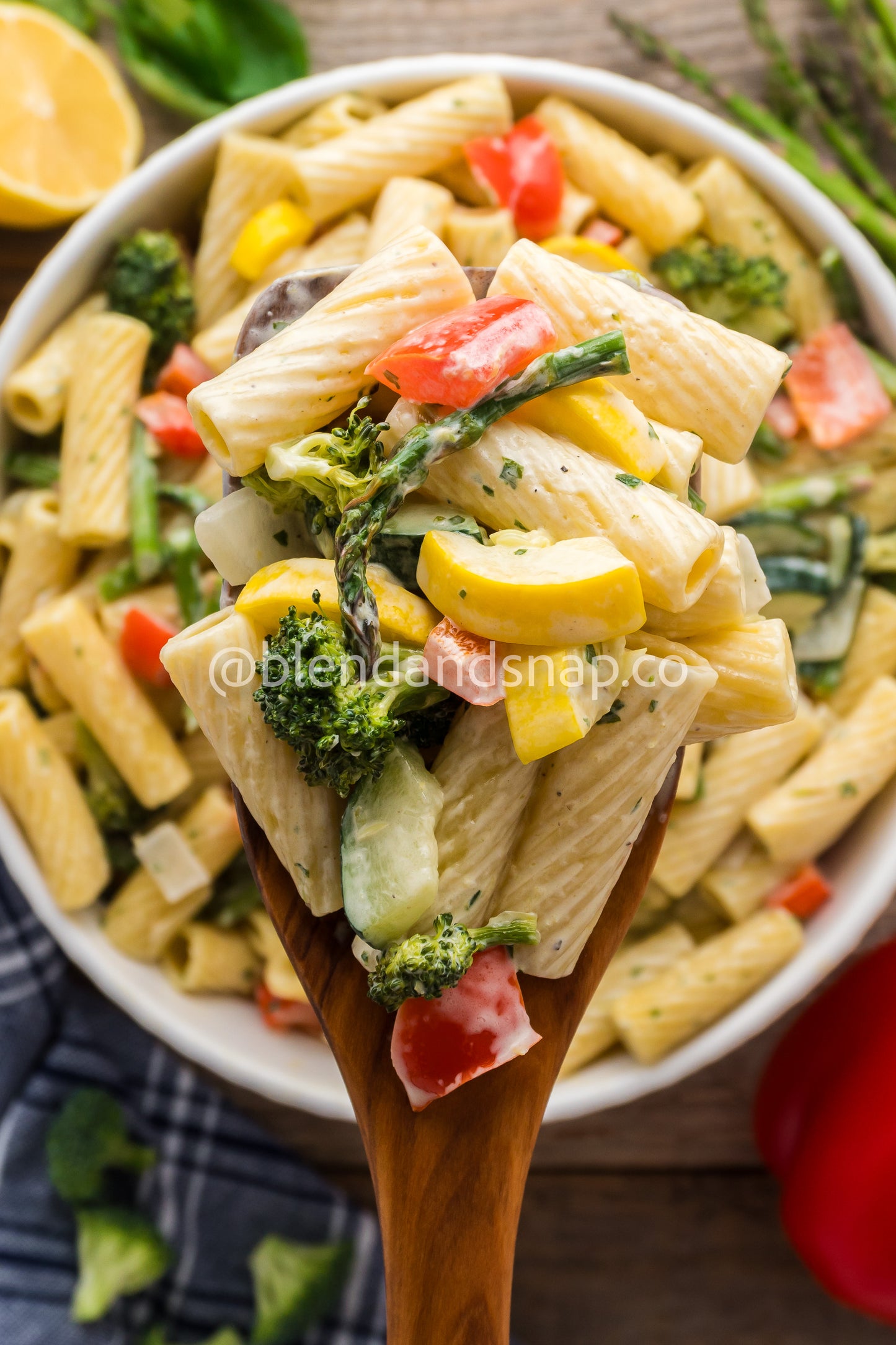 Roasted Vegetable Pasta Salad