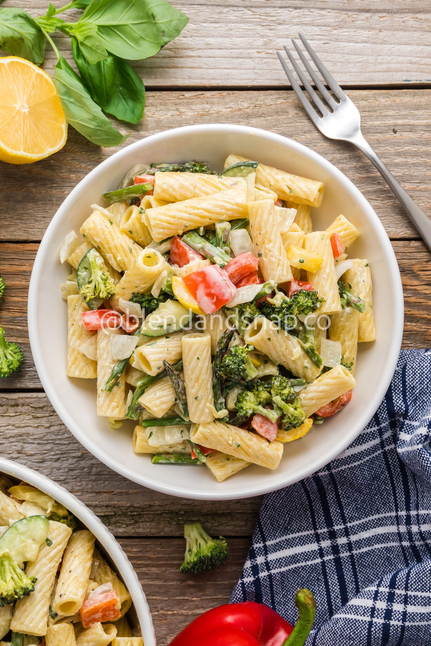 Roasted Vegetable Pasta Salad