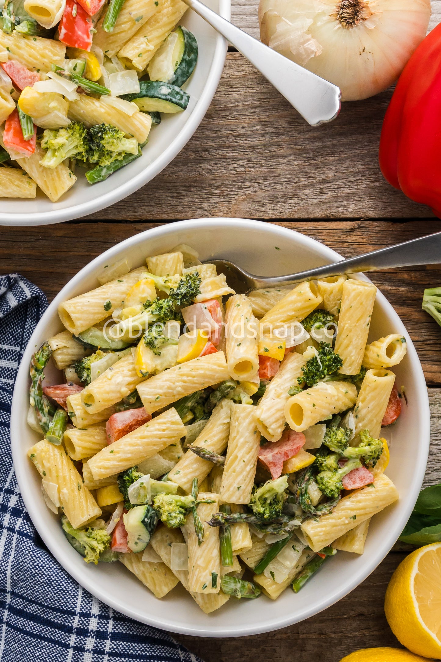 Roasted Vegetable Pasta Salad