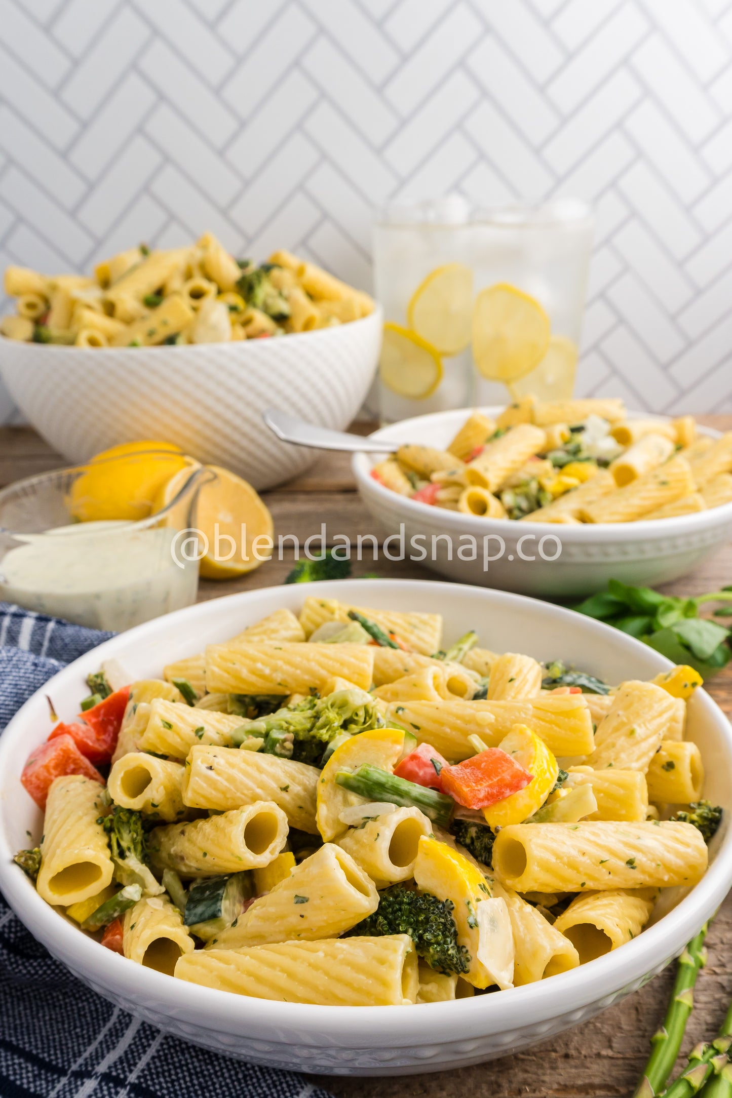 Roasted Vegetable Pasta Salad