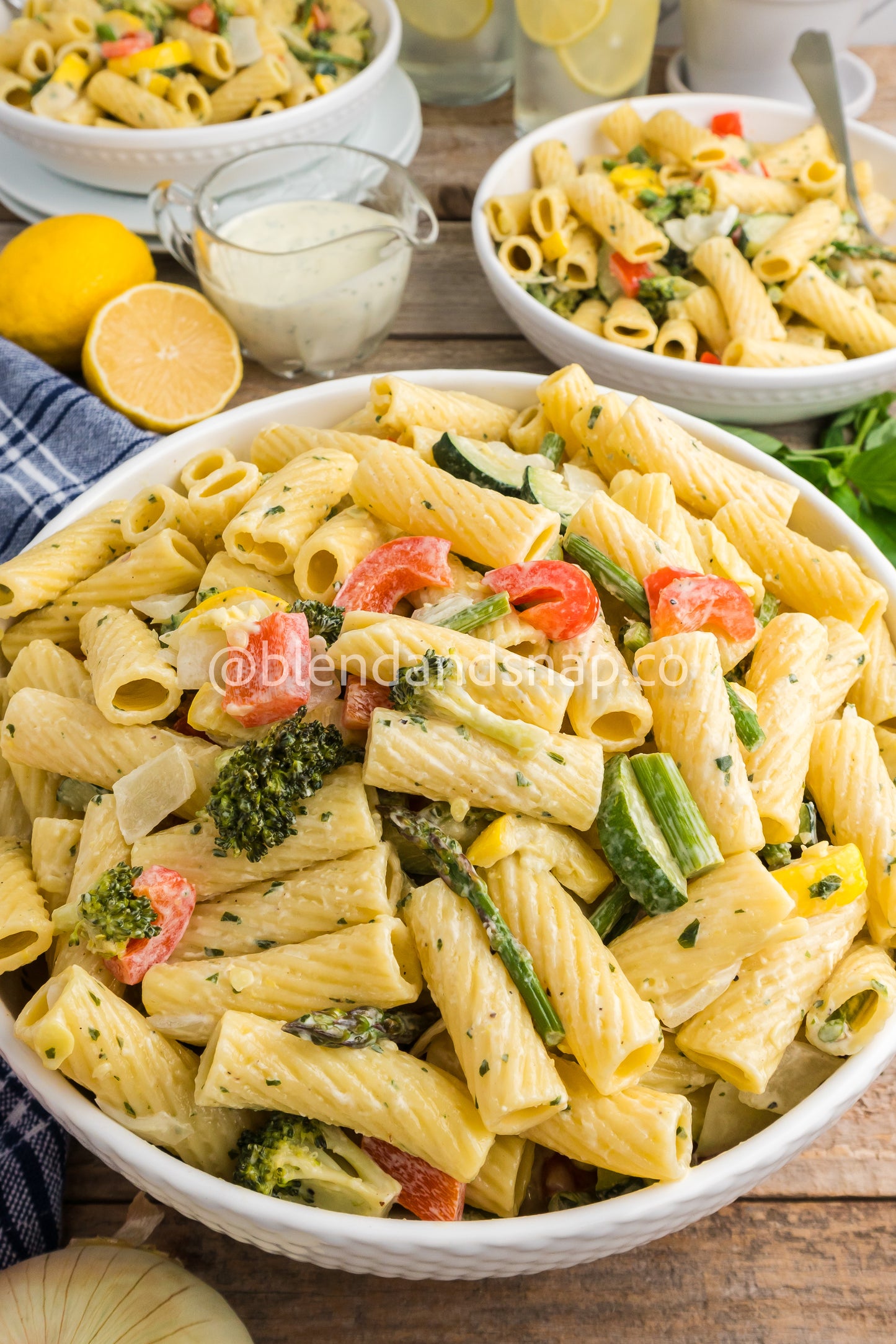 Roasted Vegetable Pasta Salad