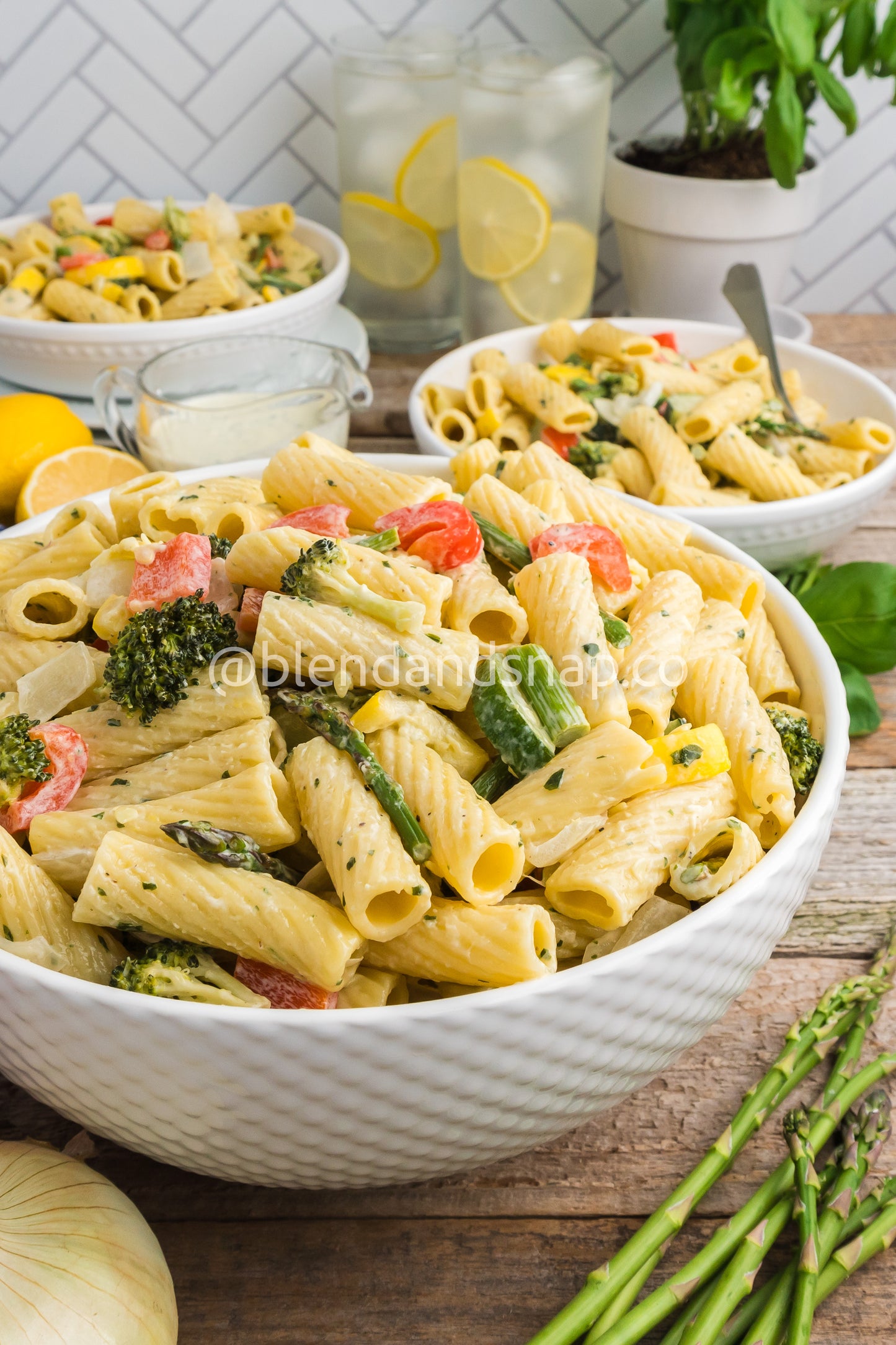Roasted Vegetable Pasta Salad