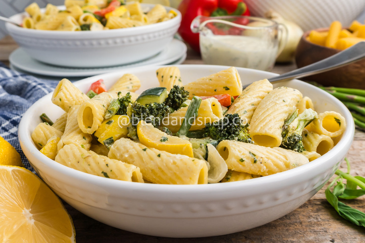 Roasted Vegetable Pasta Salad