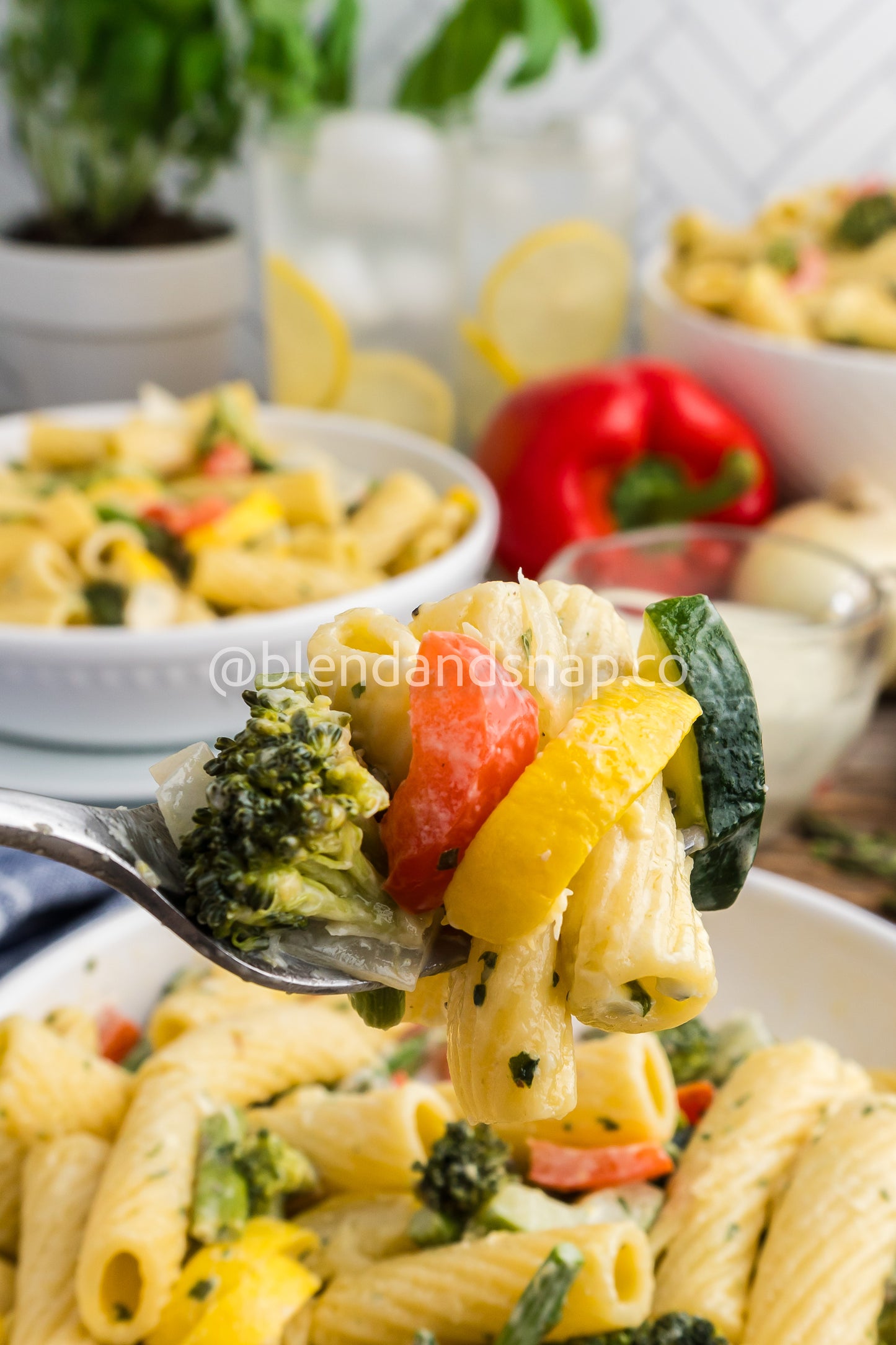 Roasted Vegetable Pasta Salad